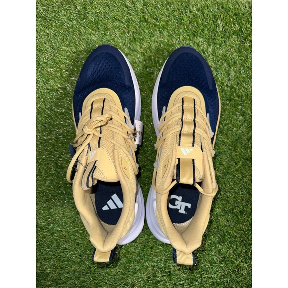 adidas AlphaBoost V2 Georgia Tech GT Yellow Jackets Team Issue Shoes Men 12 NCAA main image 5